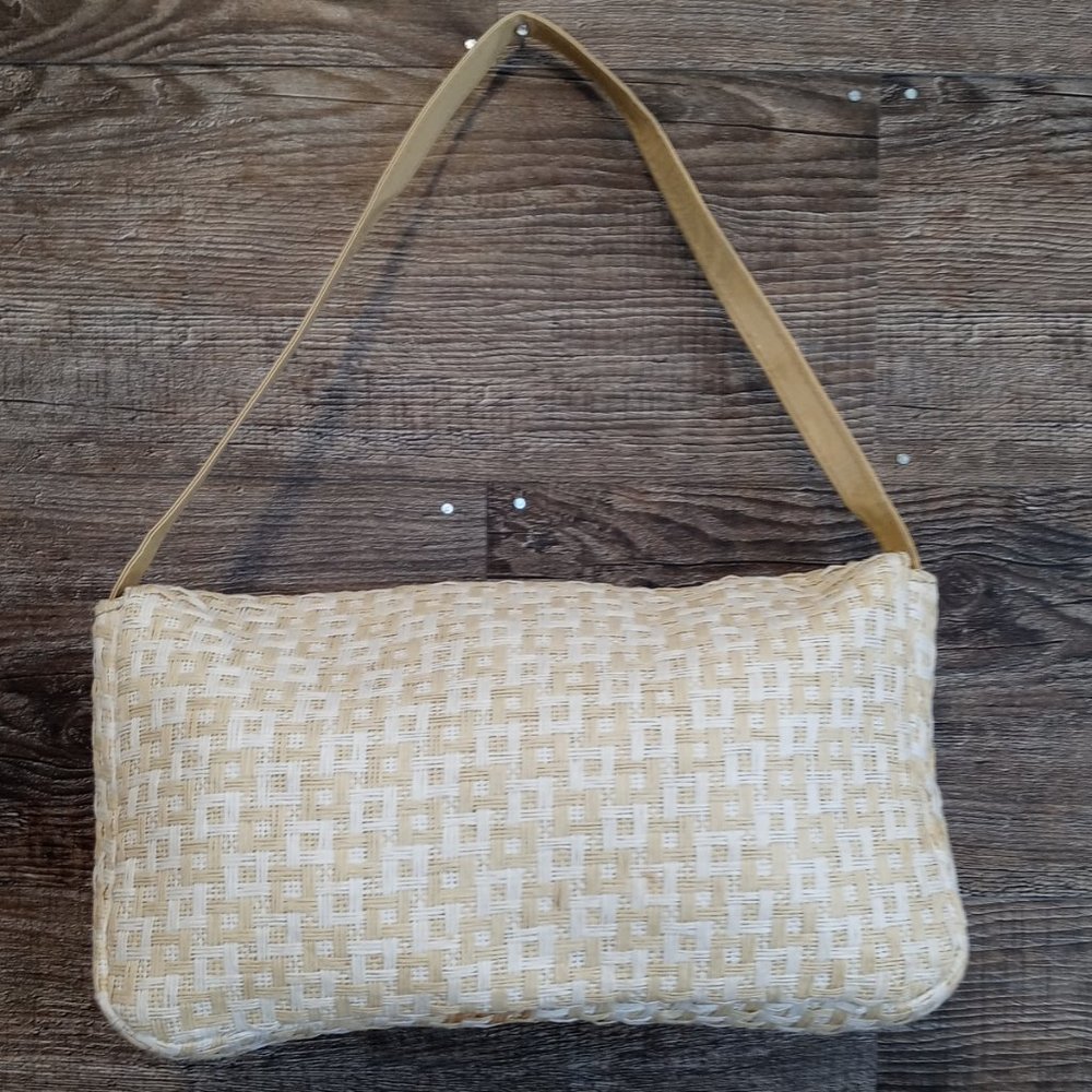 Jessica Simpson Raffia Ribbon Mini Bag - Picture 2 of 5